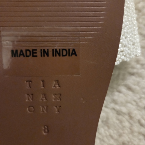 Printfresh I  Do Slides In White Size 8 - Picture 3 of 6